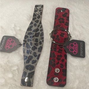 Paparazzi, animal, print snap bracelets